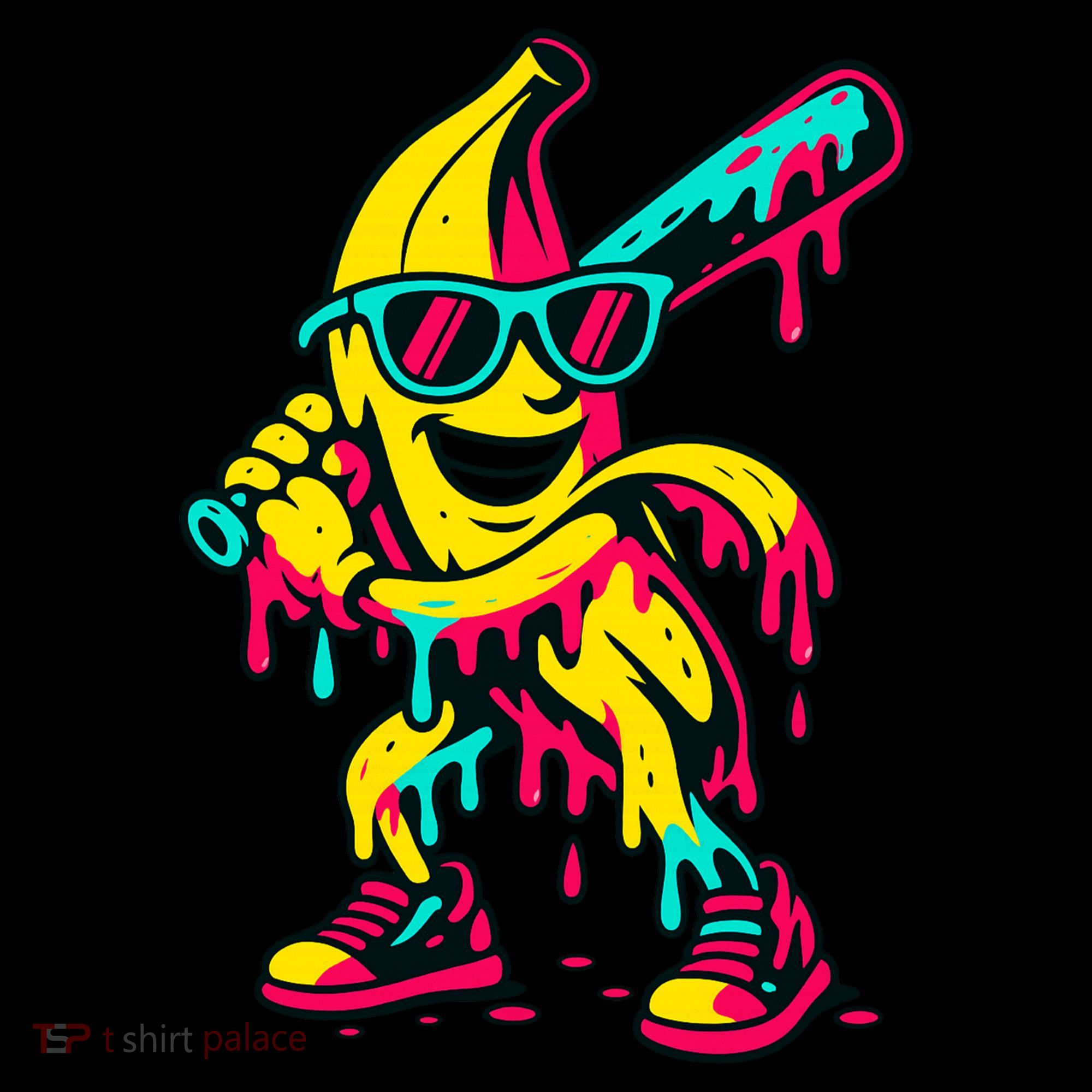Banana Funny Baseball Drip Bananas Women's Hoodie