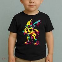 Banana Funny Baseball Drip Bananas Toddler T-Shirt thumb 2