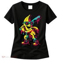 Banana Funny Baseball Drip Bananas Women's T-Shirt thumb 0