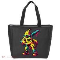 Banana Funny Baseball Drip Bananas Tote Bag thumb 0