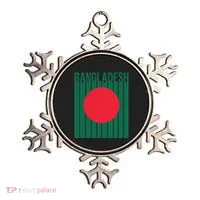 Bangladesh Flag Ornament thumb 0