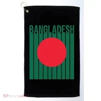 Bangladesh Flag Golf Towel thumb 0