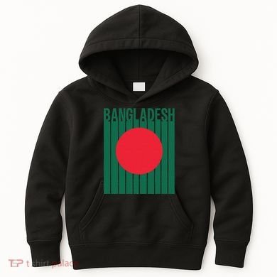 Bangladesh Flag Kids Hoodie
