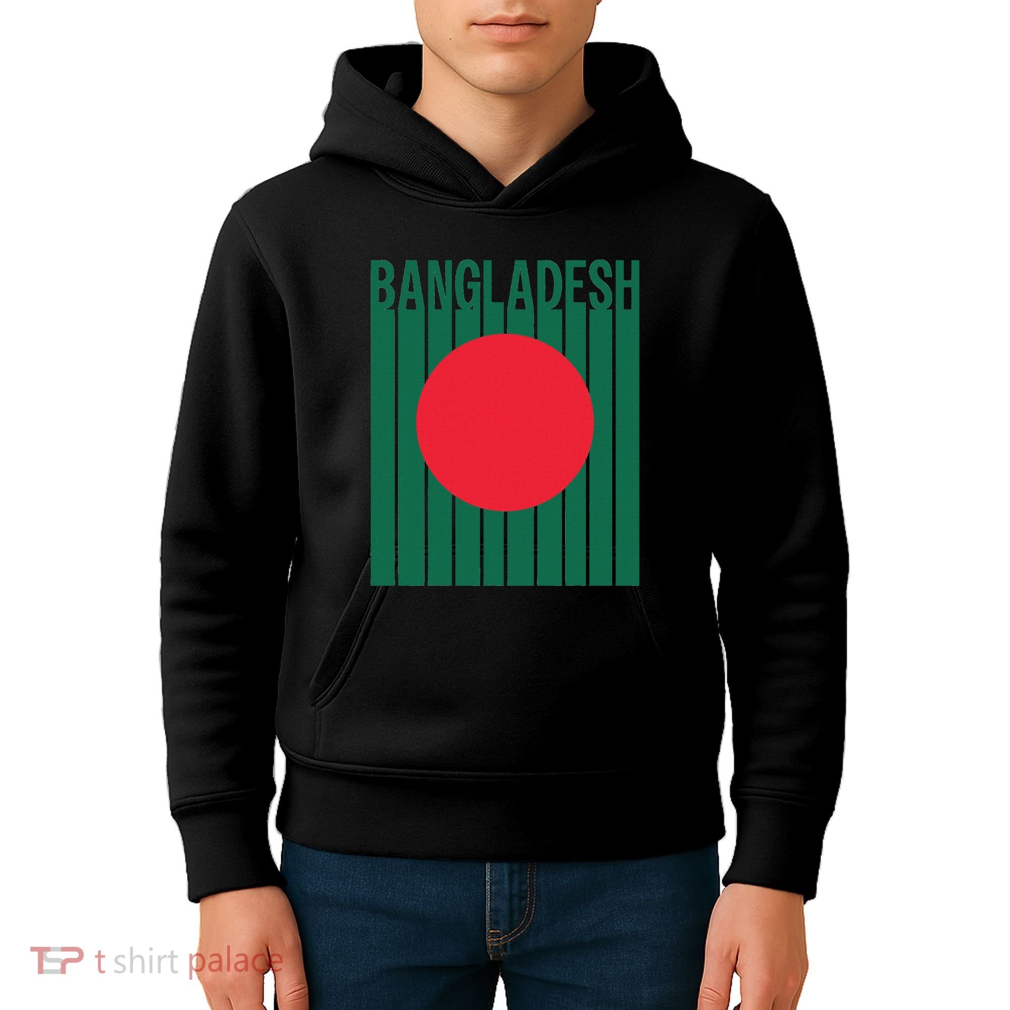 Bangladesh Flag Kids Hoodie