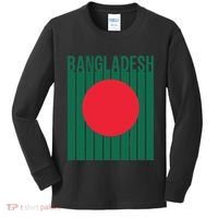 Bangladesh Flag Kids Long Sleeve Shirt thumb 0