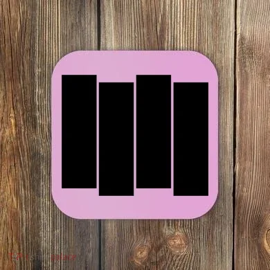 Black Flag Coaster