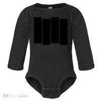 Black Flag Best Gift Baby Long Sleeve Bodysuit thumb 0