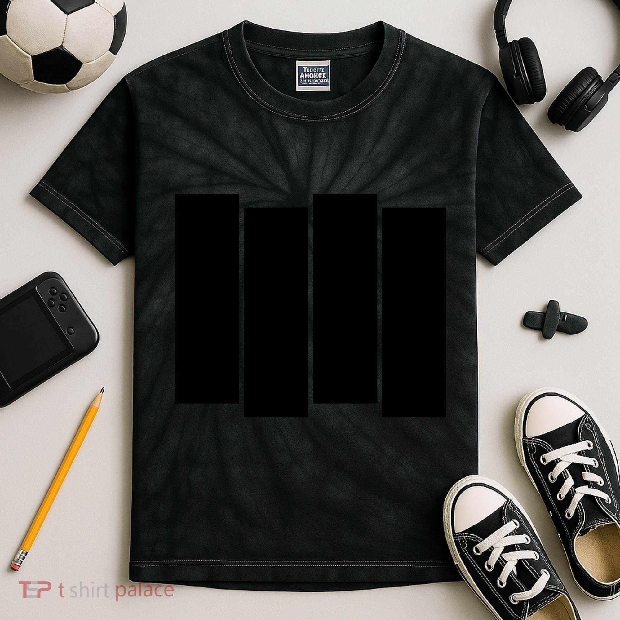 Black Flag Best Gift Kids Tie-Dye T-Shirt