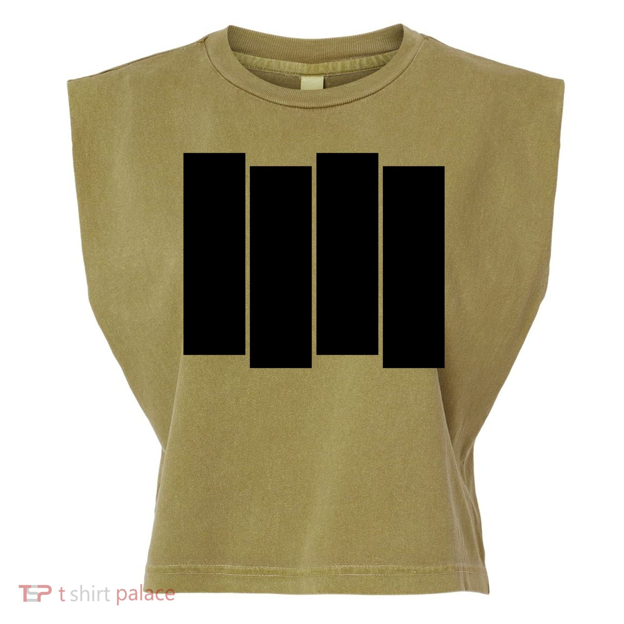 Black Flag Best Gift Garment-Dyed Women's Muscle Tee