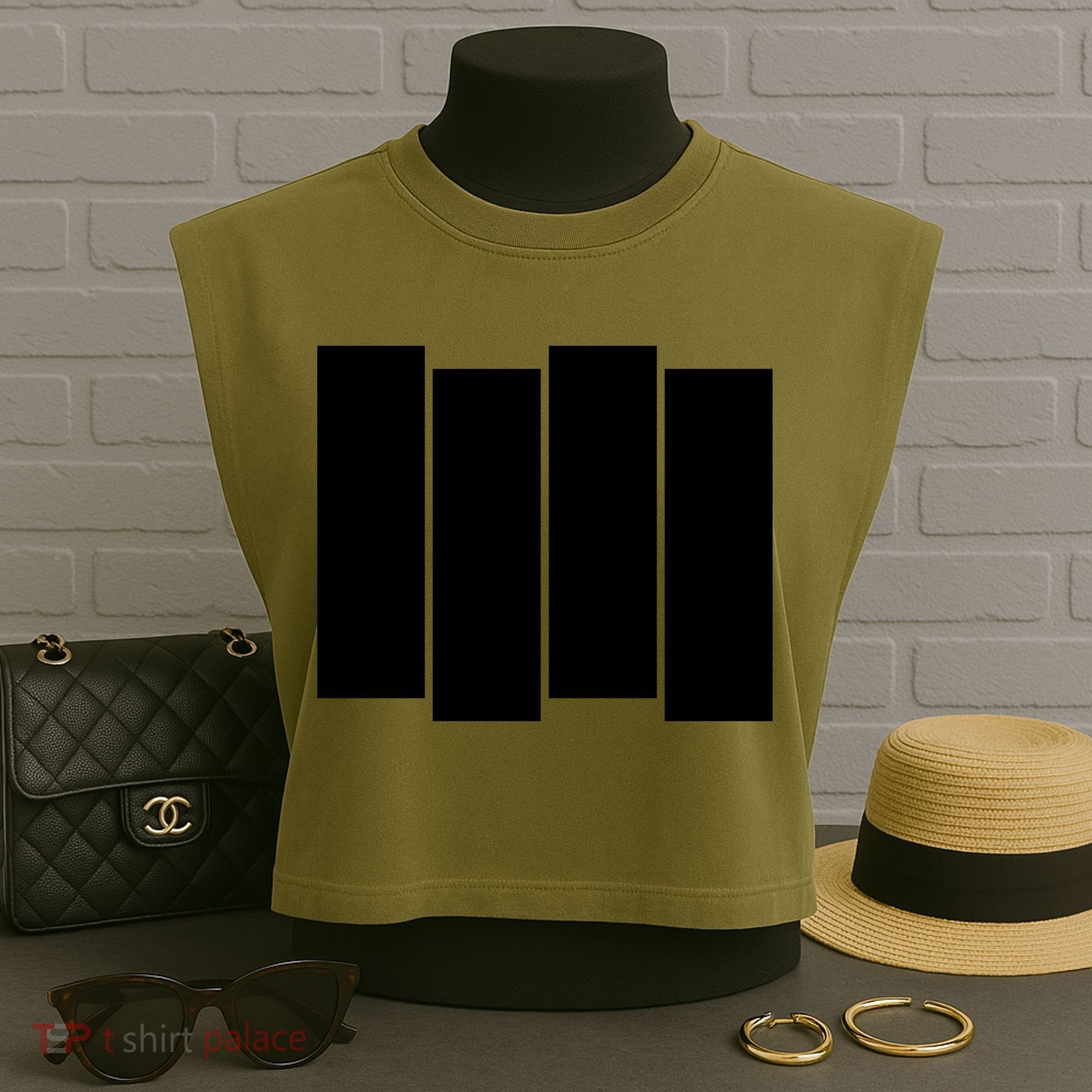 Black Flag Best Gift Garment-Dyed Women's Muscle Tee