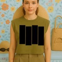 Black Flag Best Gift Garment-Dyed Women's Muscle Tee thumb 4