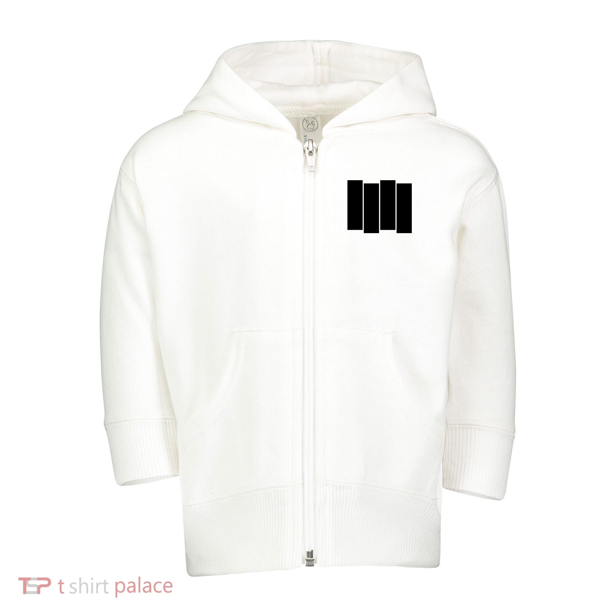 Black Flag Best Gift Toddler Zip Fleece Hoodie