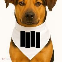 Black Flag Best Gift USA-Made Doggie Bandana thumb 1