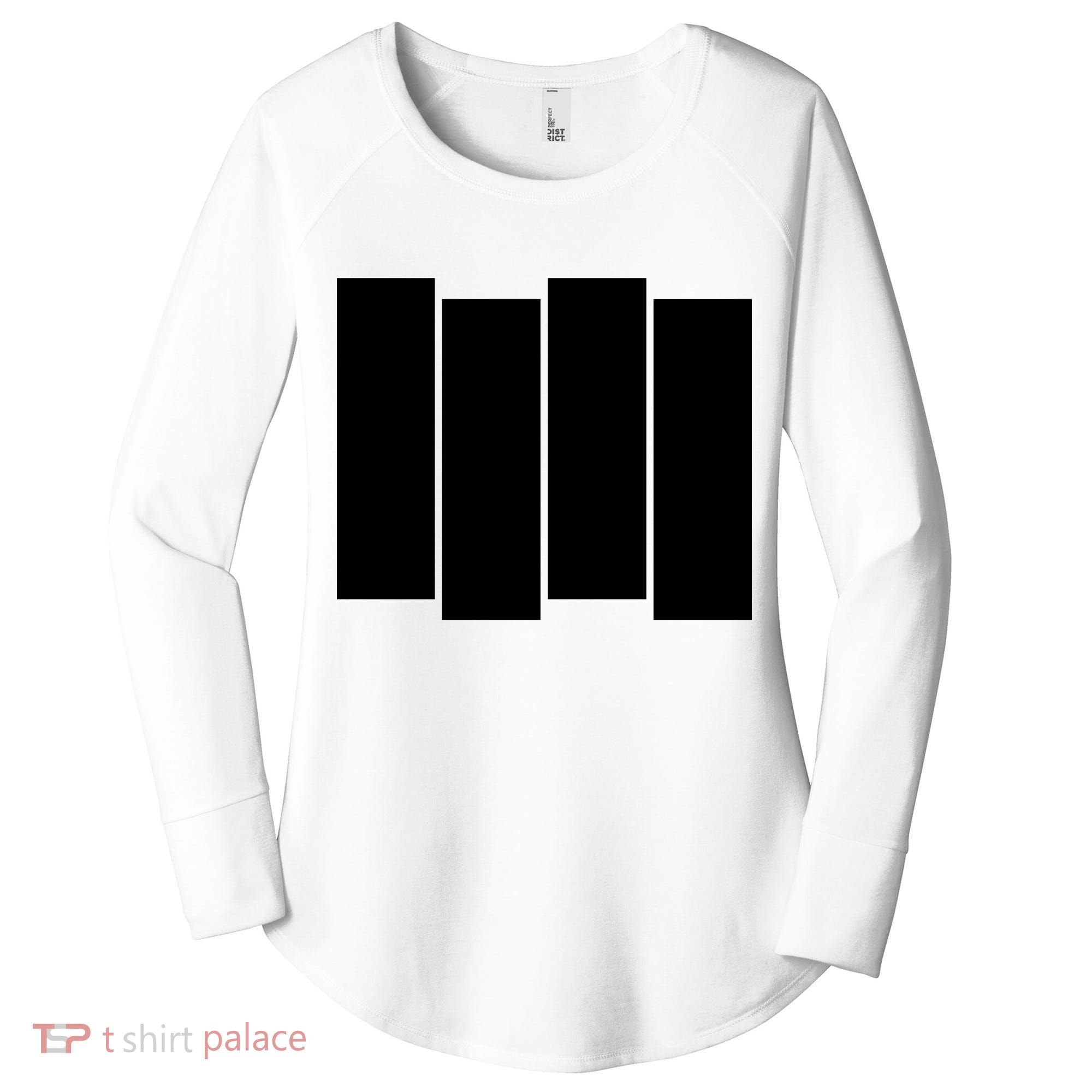 Black Flag Best Gift Women's Perfect Tri Tunic Long Sleeve Shirt