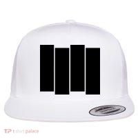 Black Flag Best Gift Flat Bill Trucker Hat thumb 0