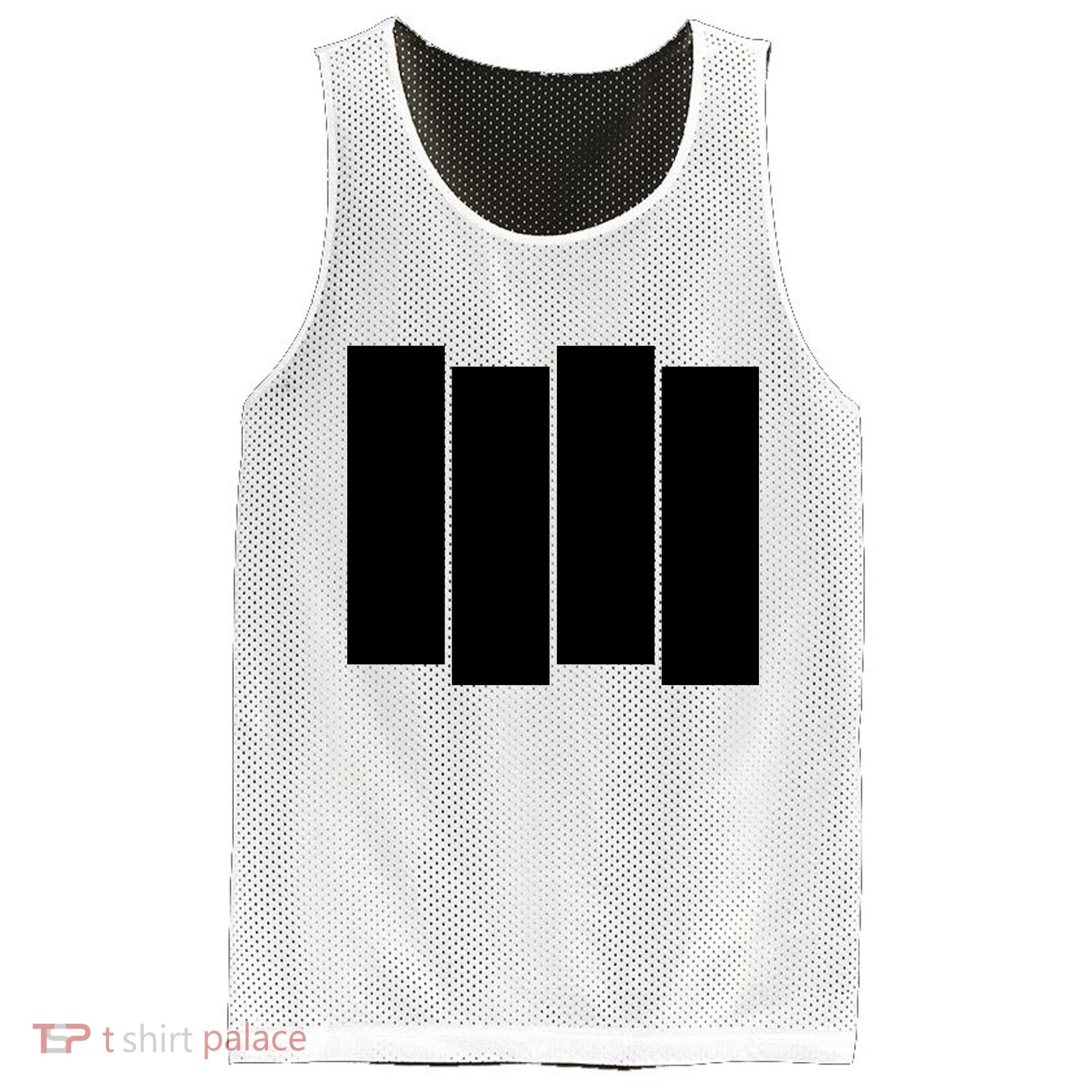 Black Flag Best Gift Mesh Reversible Basketball Jersey Tank