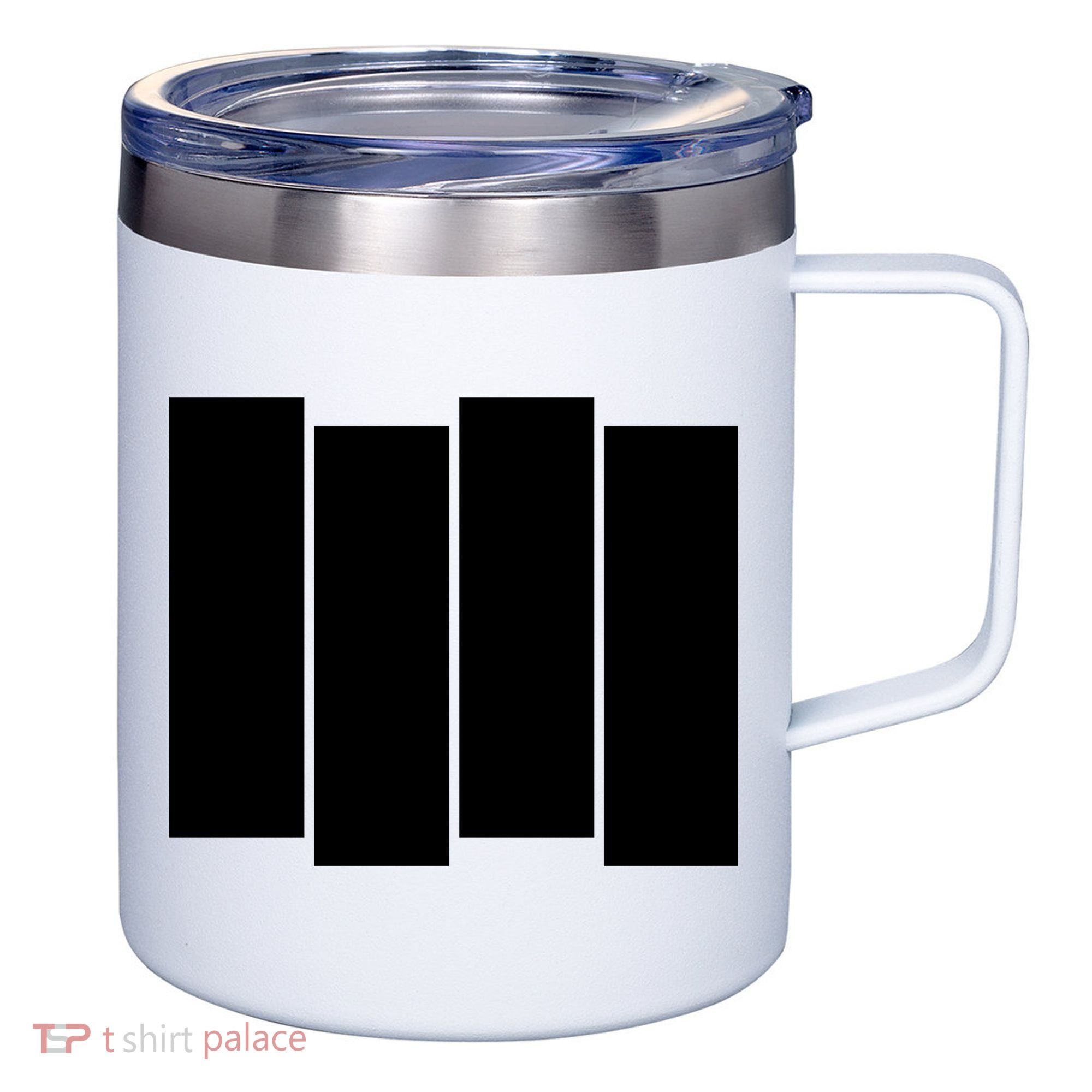 Black Flag Best Gift 12oz Stainless Steel Coffee Mug