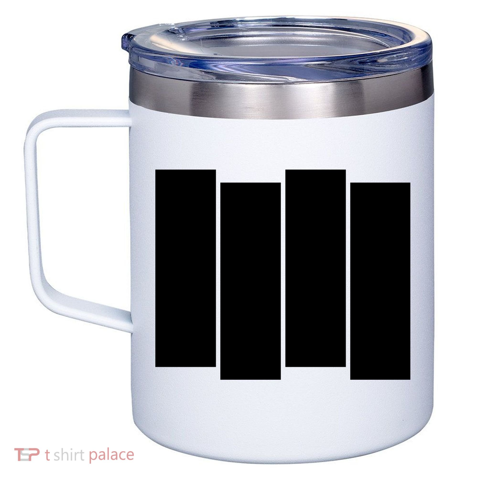 Black Flag Best Gift 12oz Stainless Steel Coffee Mug