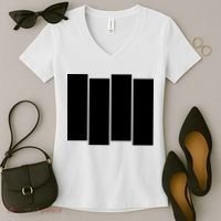 Black Flag Best Gift Women's V-Neck T-Shirt thumb 2