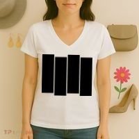 Black Flag Best Gift Women's V-Neck T-Shirt thumb 3