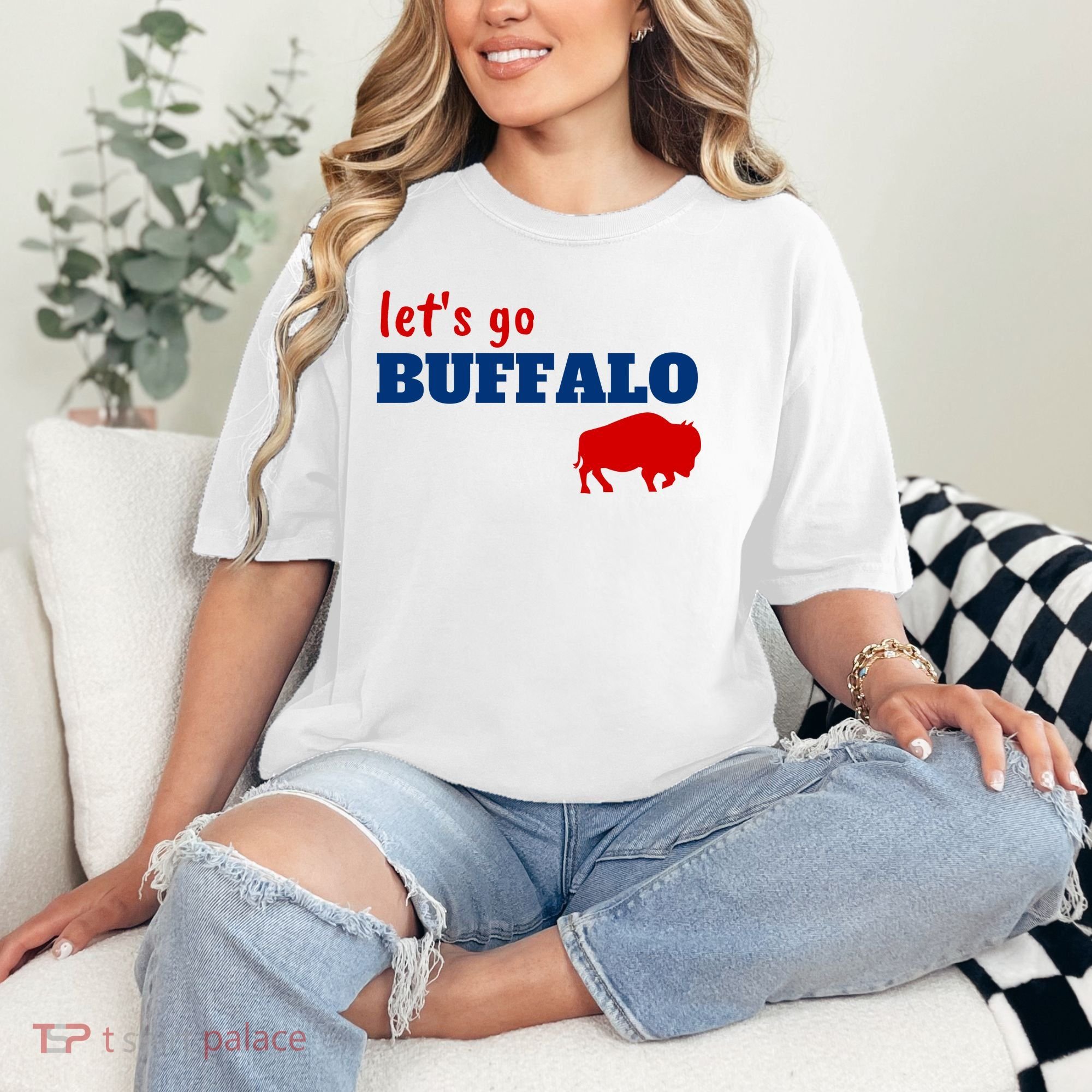Buffalo Football Comfort Colors T-Shirt