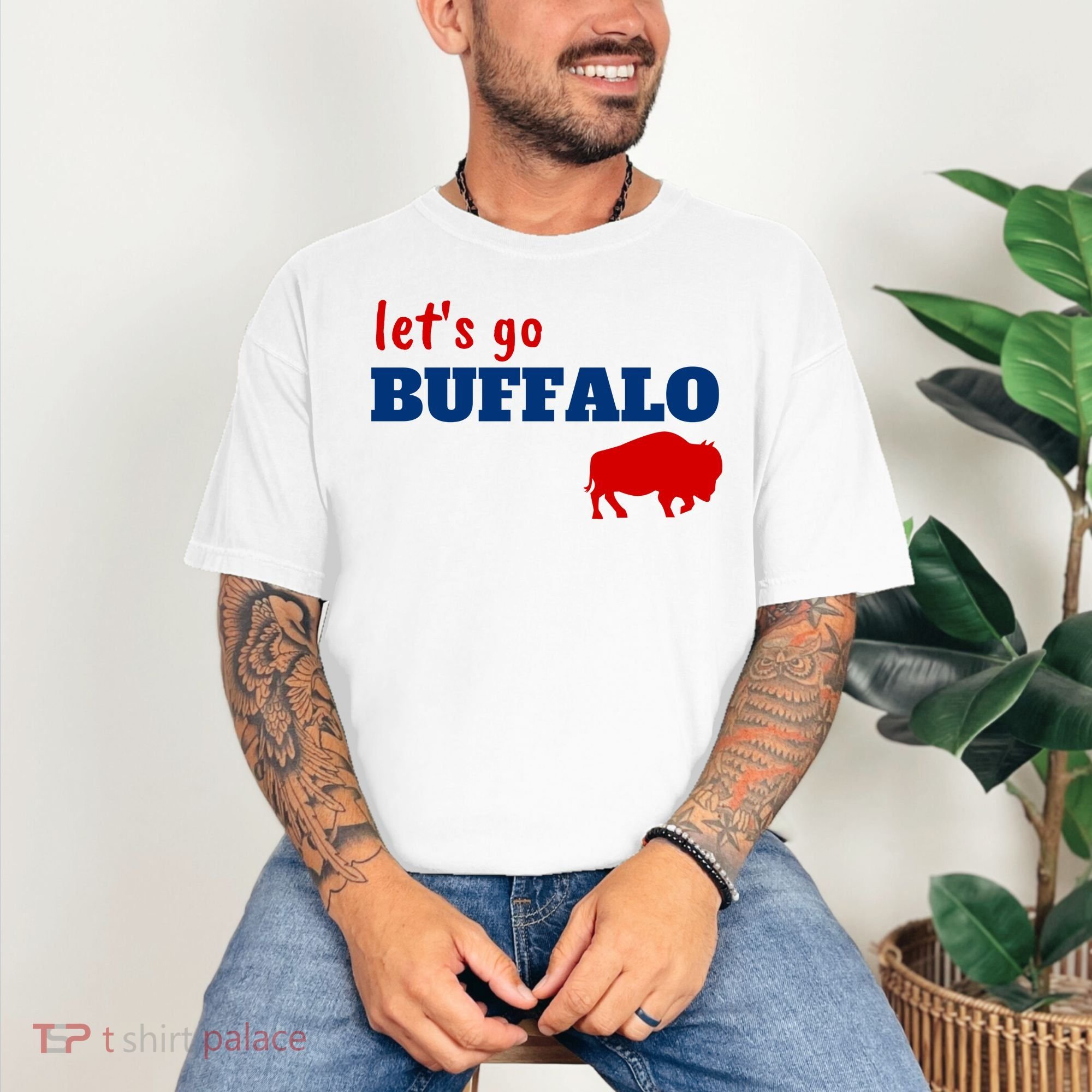 Buffalo Football Comfort Colors T-Shirt