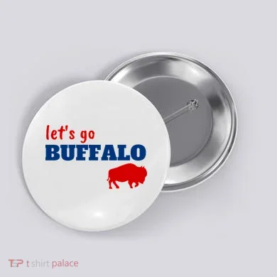 Buffalo Football Button