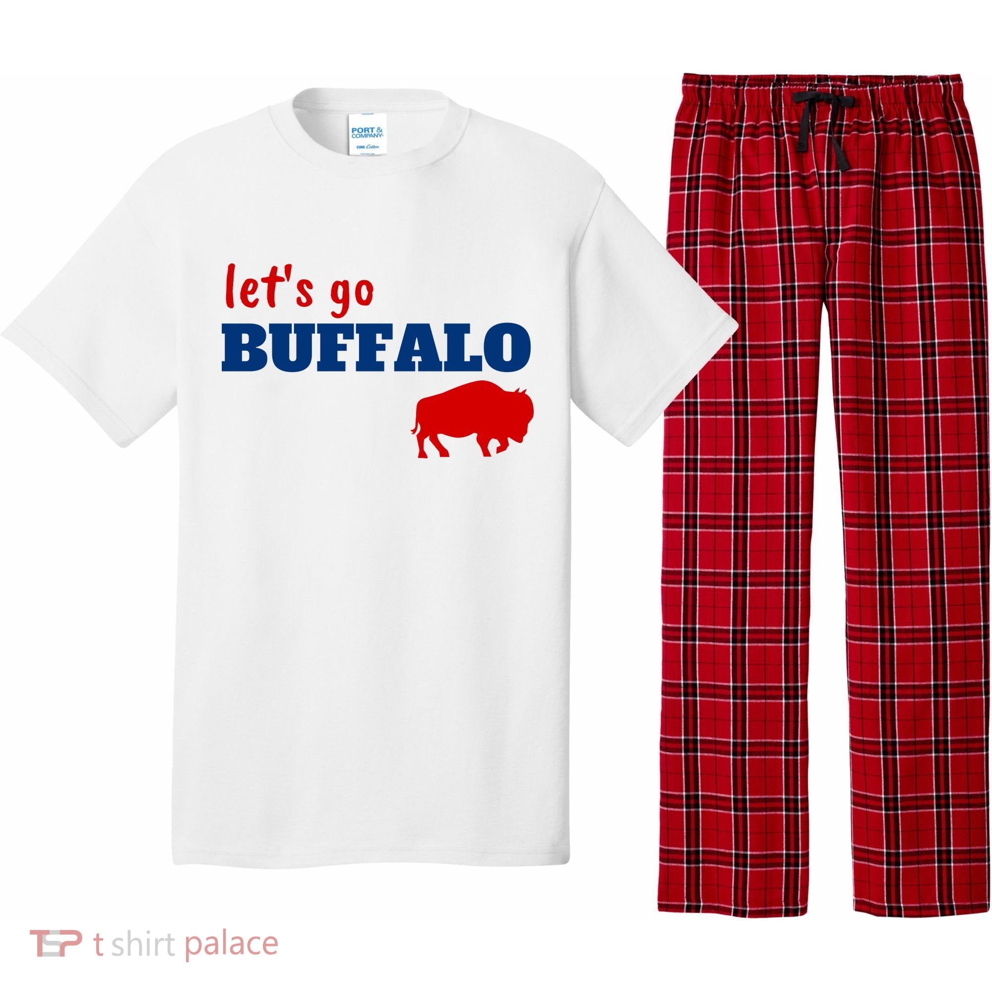 Buffalo Football Pajama Set