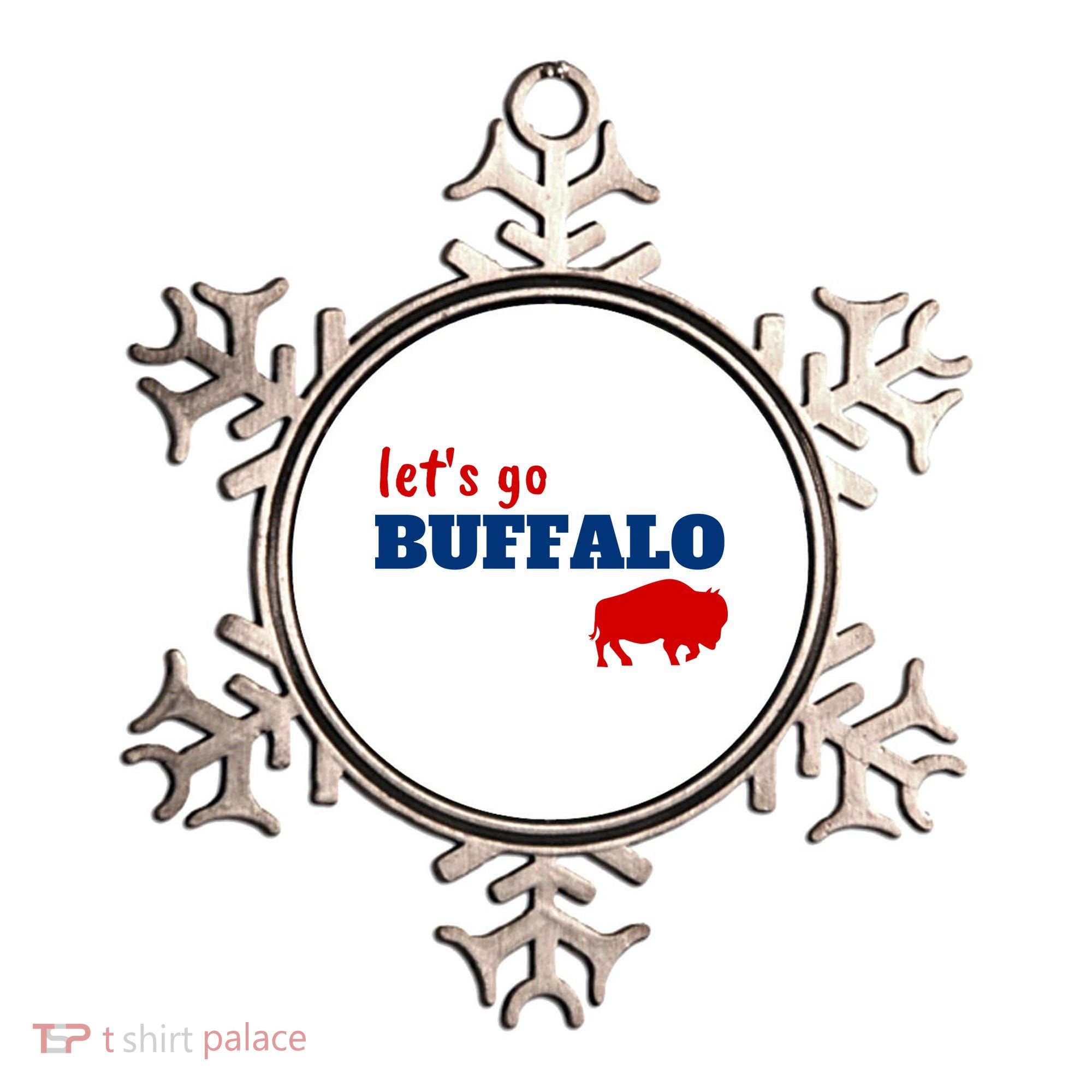 Buffalo Football Ornament