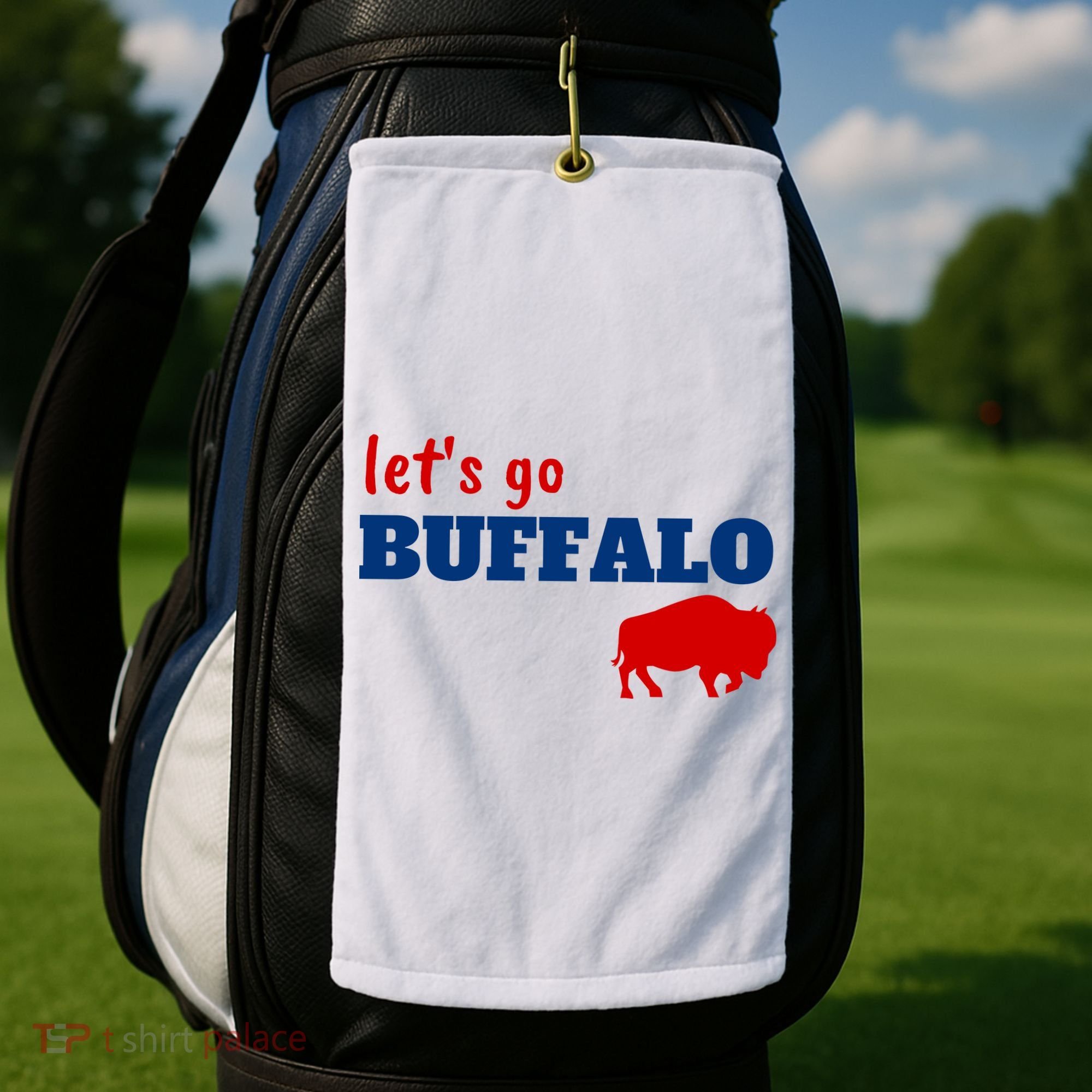 Buffalo Football Golf Towel