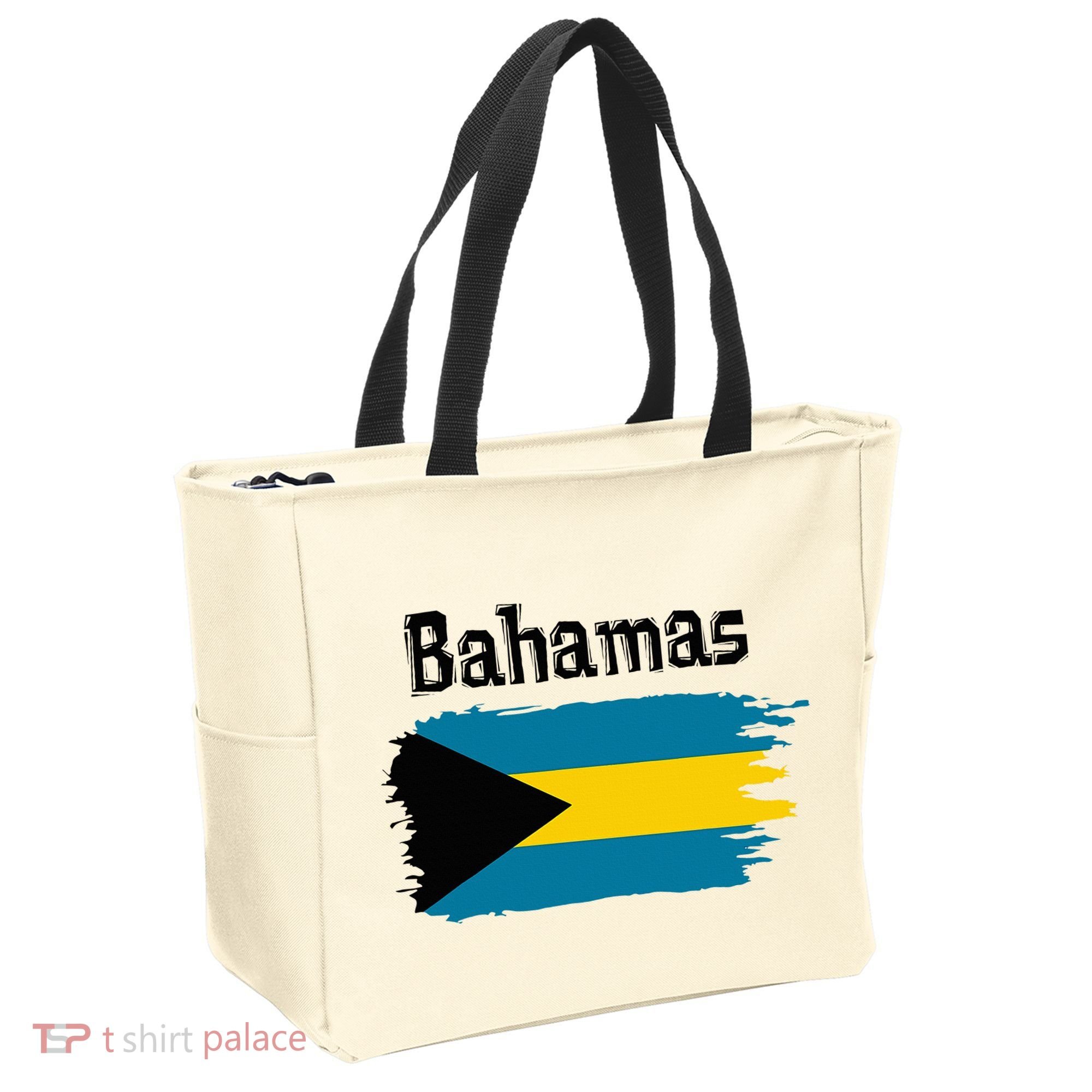 Bahamas Flag Tote Bag