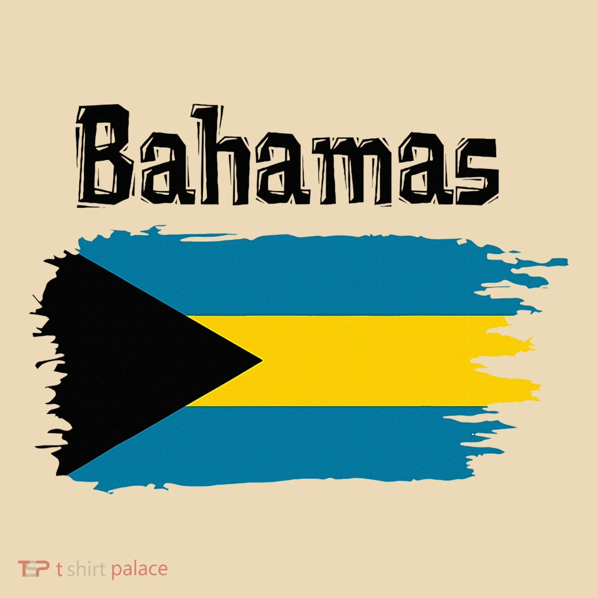 Bahamas Flag Tote Bag