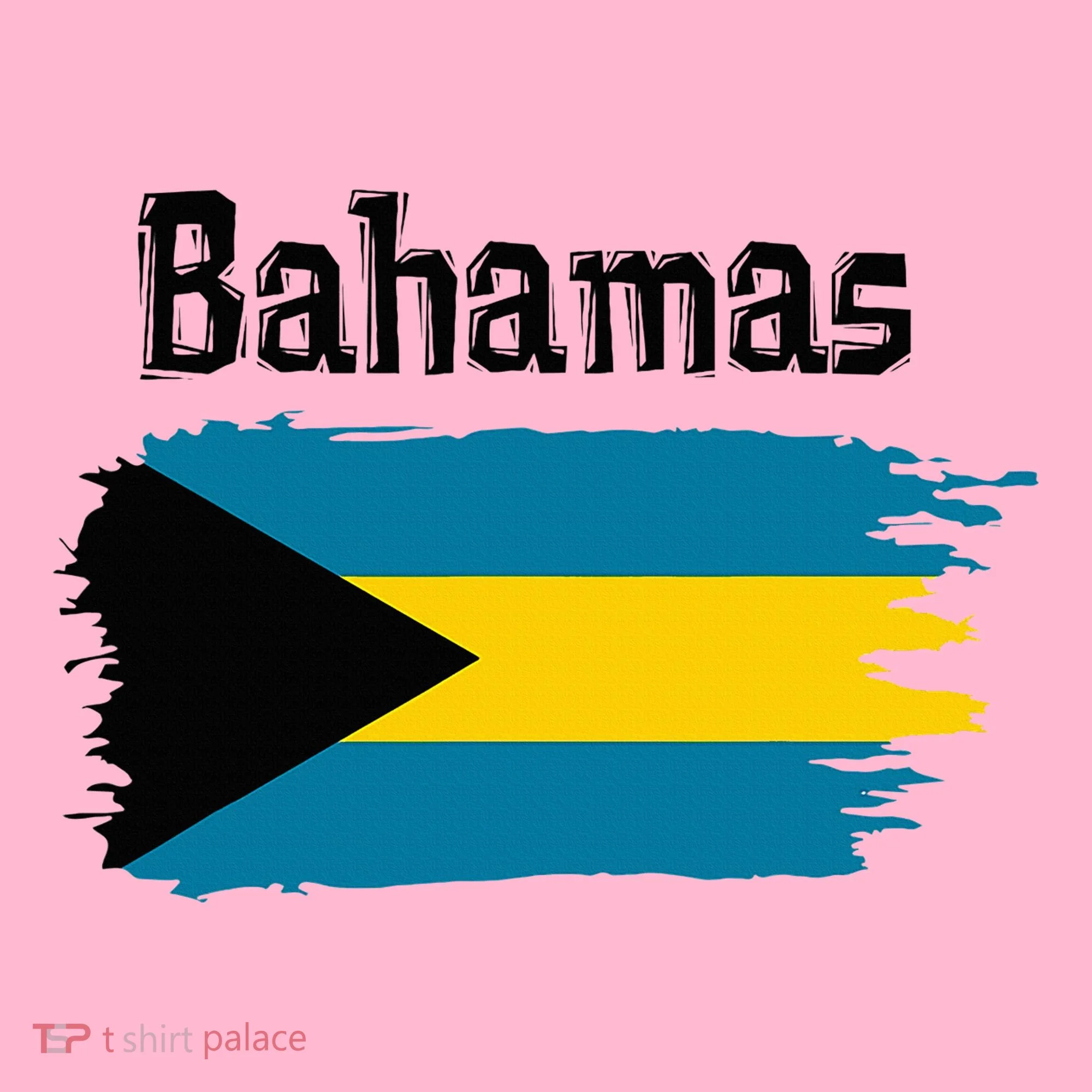 Bahamas Flag Coaster