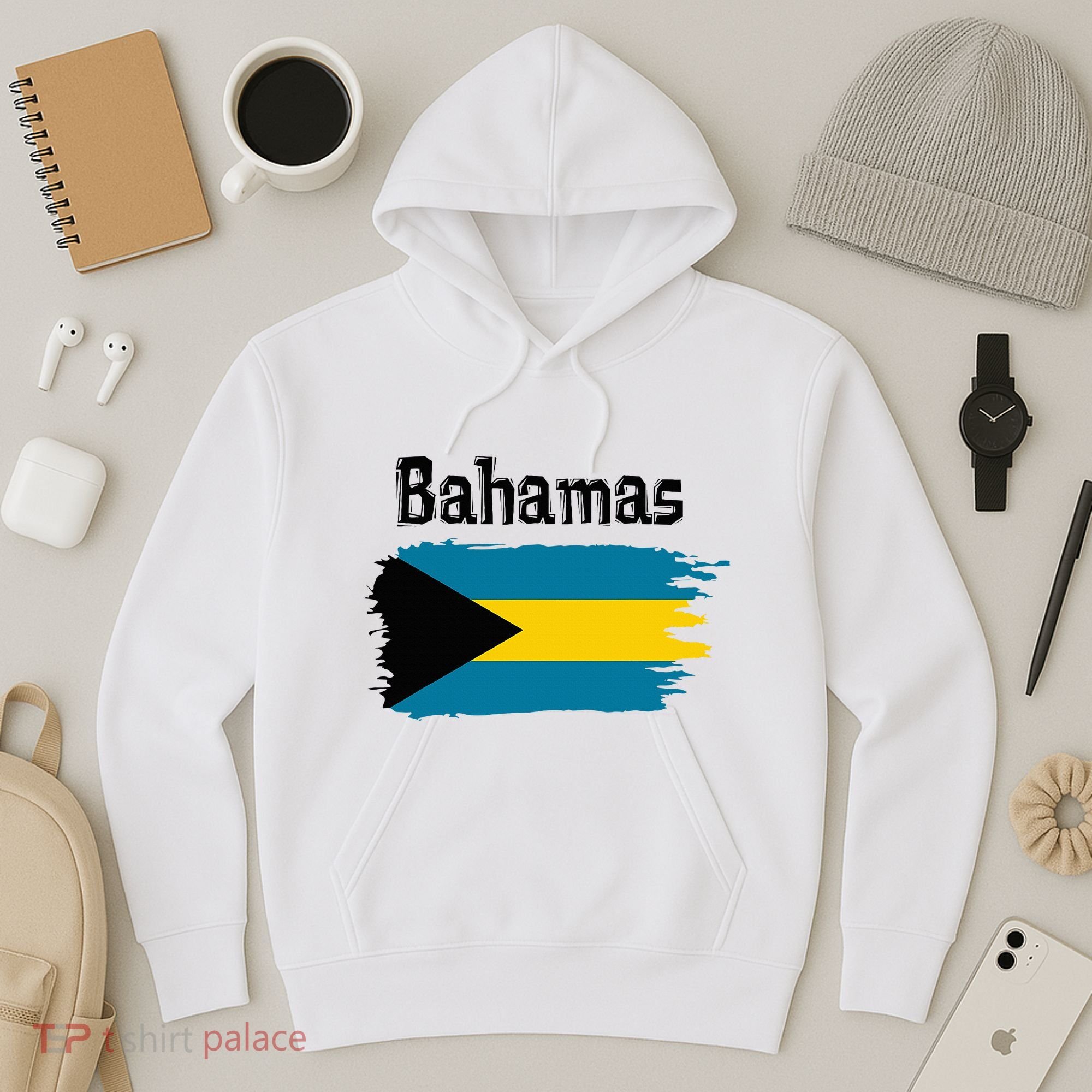 Bahamas Flag Hoodie