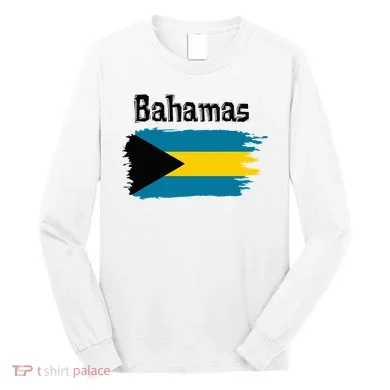 Bahamas Flag Long Sleeve Shirt