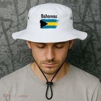 Bahamas Flag Bucket Hat thumb 2