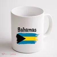 Bahamas Flag Coffee Mug thumb 1