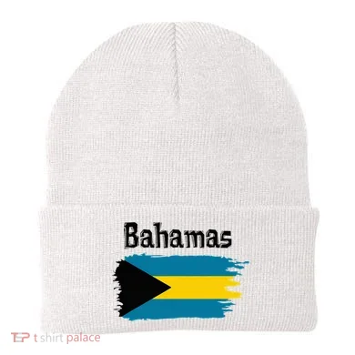 Bahamas Flag Beanie