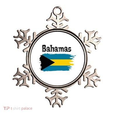 Bahamas Flag Ornament