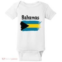 Bahamas Flag Baby Bodysuit thumb 0