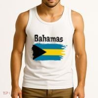 Bahamas Flag Tank Top thumb 3