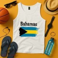 Bahamas Flag Tank Top thumb 4
