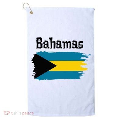 Bahamas Flag Golf Towel