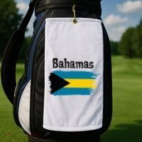 Bahamas Flag Golf Towel thumb 2