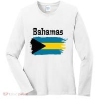 Bahamas Flag Women's Long Sleeve Shirt thumb 0