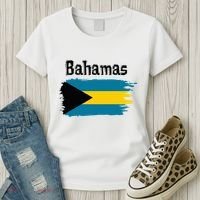 Bahamas Flag Women's T-Shirt thumb 3