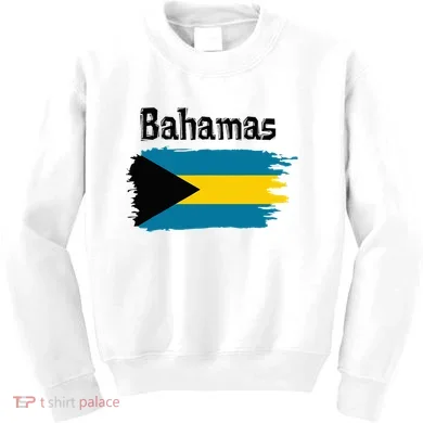 Bahamas Flag Kids Sweatshirt