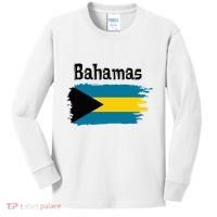 Bahamas Flag Kids Long Sleeve Shirt thumb 0