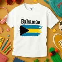 Bahamas Flag Kids T-Shirt thumb 3