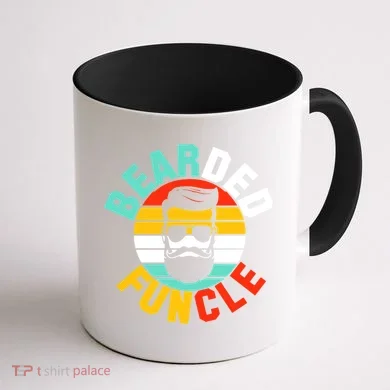 Bearded Funcle Coffee Mug back